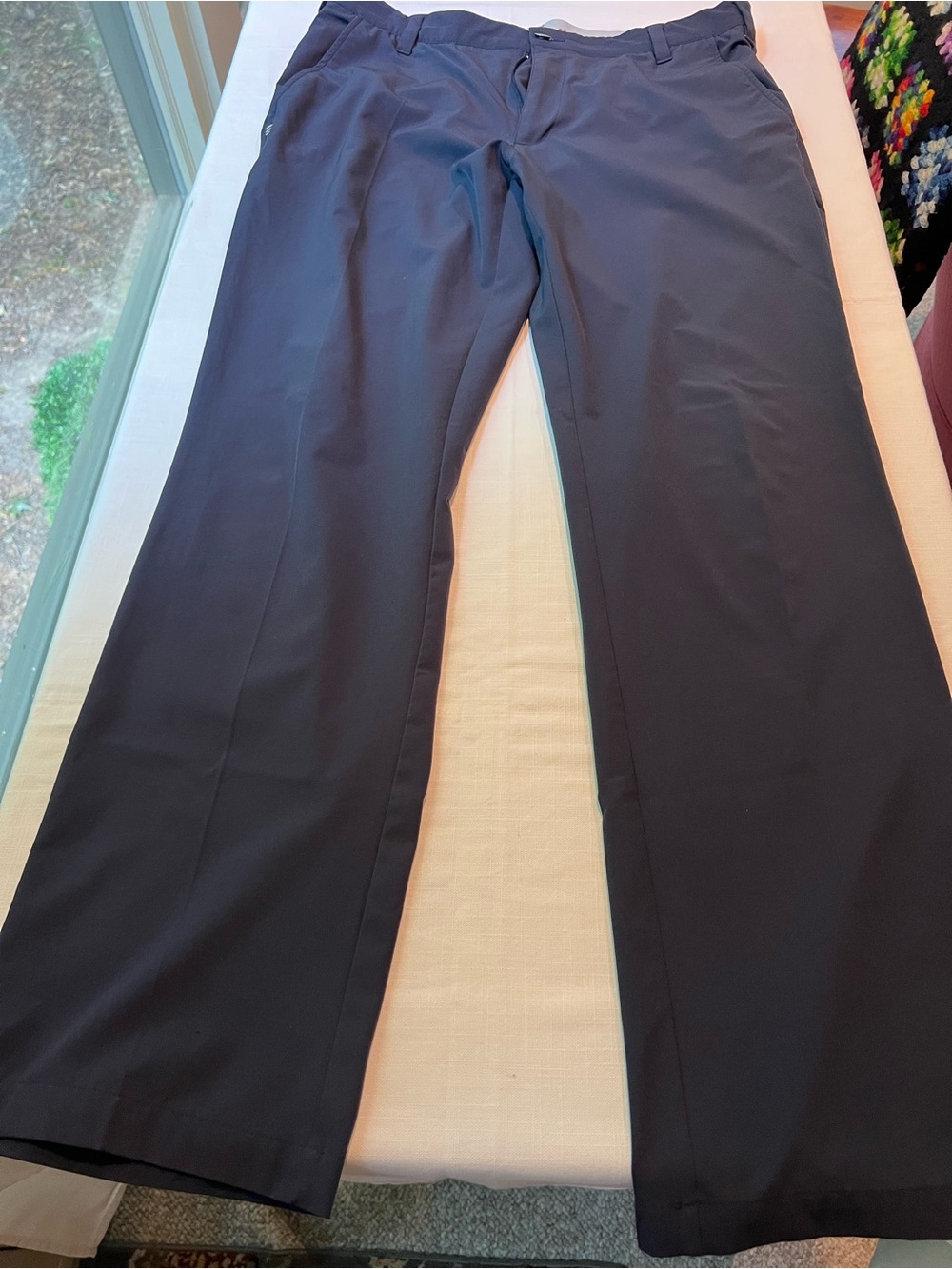 Adidas Men's Golf Pants in Navy Blue